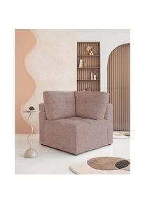 Mid.you , Rot , Textil , 91x94x91 cm , Made in EU , Wohnzimmer, Sofas & Couches, Sofas, Weitere Sofas, Modulare Sofas