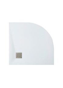 Sanotechnik , Wei&szlig; , Kunststoff , 90x2.6x90 cm ,