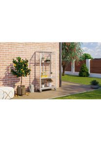 M&Ouml;BELIX M&ouml;belix , Alufarben , Metall, Glas , 81.2x168.2x42.8 cm , Freizeit im Garten, Gartenpflege, Gew&auml;chsh&auml;user