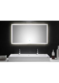 Mid.you , Glas , rechteckig , 120x65x3.2 cm , waagrecht montierbar , Kleinm&ouml;bel, Spiegel, Beleuchtete Spiegel