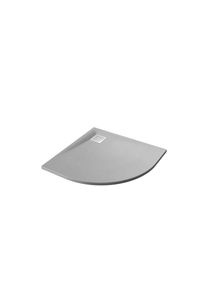 Sanotechnik , Grau , Kunststoff , 90x2.6x90 cm ,