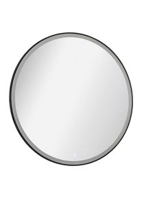 Mid.you , Glas , rund , 80x80x3 cm , Badezimmer, Badezimmerspiegel, Badspiegel