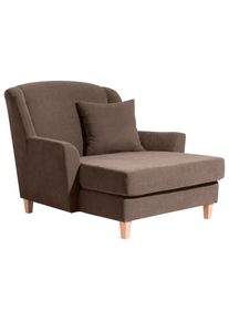 Max Winzer , Sahara , Textil , Buche , massiv , Uni , F&uuml;llung: Polyetherschaumkern , 136x107x142 cm , Goldenes M, Made in Europe , Wohnzimmer, Sessel, Polstersessel