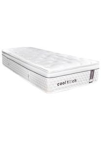 Livetastic , Wei&szlig; , Textil , H3 , F&uuml;llung: Polyester , 90x200 cm , Oeko-Tex&reg; Standard 100 , Bezug abnehmbar/waschbar, Ober- und Unterseite versteppt, Tragegriffe, atmungsaktiv, Massagewirkung, orthop&auml;dische Matratze , Schlafzimmer, Matratzen, Taschenfederkernmatratzen