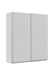 M&Ouml;BELIX M&ouml;belix , Hellgrau , Holzwerkstoff , 2 F&auml;cher , 181x210x62 cm , Blauer Engel, Goldenes M, Made in Germany , Schlafzimmer, Kleiderschr&auml;nke, Schwebet&uuml;renschr&auml;nke