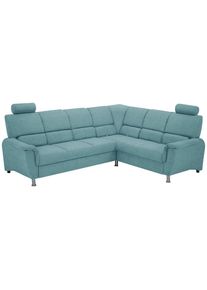 Livetastic , Blau , Holz, Textil , Kiefer , Hartholz , 270x219 cm , Made in EU , Wohnzimmer, Sofas & Couches, Schlafsofas, Ecksofas mit Schlaffunktion