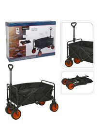 M&Ouml;BELIX M&ouml;belix , Schwarz , Metall , 101x59x104 cm , Freizeit, Camping, Bollerwagen