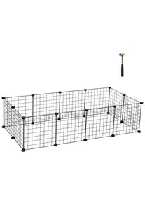 M&Ouml;BELIX M&ouml;belix , Schwarz , Kunststoff, Metall , 143x46x73 cm ,