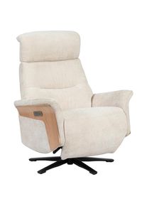 M&Ouml;BELIX M&ouml;belix , Eichefarben, Beige , Holz, Metall, Textil , Eukalyptusholz , Schichtholz , 75x106x87 cm , Wohnzimmer, Sessel, Fernsehsessel