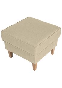 Max Winzer , Beige , Textil , Uni , quadratisch , 53x53x45 cm , Made in Europe, Goldenes M ,