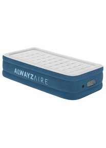 Bestway , Grau, Dunkelblau , Metall, Kunststoff , 97x46x191 cm , Dekra , integrierte elektrische Pumpe, beflockte Schlafseite , Schlafzimmer, Betten, G&auml;stebetten, Luftbetten