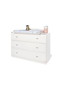 Pinolino , Wei&szlig; , Holzwerkstoff , 120x101x80 cm , Baby, Babyzimmer, Wickelkommoden