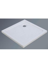 Sanotechnik , Wei&szlig; , Kunststoff , 80x5.5x80 cm , Made in Europe, CE ,
