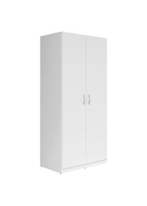 M&Ouml;BELIX M&ouml;belix , Wei&szlig; , Holzwerkstoff , 3 F&auml;cher , 91x197x54 cm ,