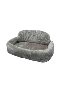 M&Ouml;BELIX M&ouml;belix , Grau , Textil , Uni , F&uuml;llung: Schaumstoff , rechteckig , 35x15x55 cm , Bezug abnehmbar, besonders weich, waschbar ,