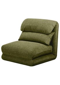 Livetastic , Olivgr&uuml;n , Textil , 78x72x85 cm , Bsci , Liegefunktion , Wohnzimmer, Sofas & Couches, Schlafsofas, Schlafsessel