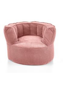 Mid.you , Rosa , Textil , F&uuml;llung: Styroporkugeln , 95x65x95 cm , Made in EU, FSC MIX , Indoor , Kleinm&ouml;bel, Sitzs&auml;cke