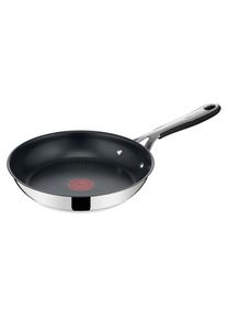Tefal , Edelstahlfarben , Metall , rund , antihaftbeschichtet , Kochen & Essen, Pfannen, Bratpfannen