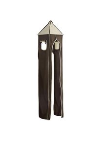 Mid.you , Braun, Beige , Textil , 40x235x40 cm , Kinder- & Jugendzimmer, Kinderbetten, Kinderbett-Zubeh&ouml;r