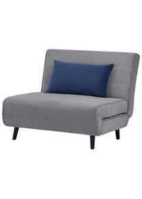 M&Ouml;BELIX M&ouml;belix , Grau , Holz, Textil , Kiefer , vollmassiv, Sperrholz , 101x81x90 cm , Wohnzimmer, Sofas & Couches, Schlafsofas, Schlafsessel