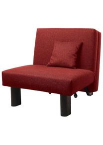 Max Winzer , Rot , Textil , 85x85x100 cm , Goldenes M, Made in Germany , Wohnzimmer, Sofas & Couches, Schlafsofas, Schlafsessel