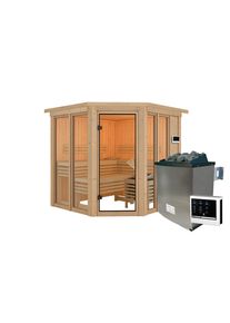 M&Ouml;BELIX M&ouml;belix , Fichtefarben , Holz , 210x202x210 cm , Wellness