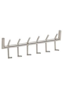 Mid.you , Silberfarben , Metall , 60x19x10 cm , Garderobe, Wandhaken & Paneele, Wandgarderobe