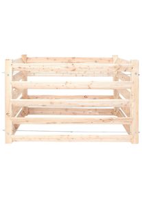 M&Ouml;BELIX M&ouml;belix , L&auml;rchefarben , Holz , L&auml;rche , 1040 l , 130x80x100 cm , Freizeit im Garten, Gartenpflege, Komposter