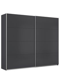 M&Ouml;BELIX M&ouml;belix , Anthrazit , Holzwerkstoff , 6 F&auml;cher , 271x229x62 cm , Blauer Engel, Goldenes M, Made in Germany , Schlafzimmer, Kleiderschr&auml;nke, Schwebet&uuml;renschr&auml;nke