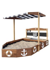 M&Ouml;BELIX M&ouml;belix , Anthrazit, Braun , Holz, Kunststoff, Textil , Hemlocktanne , 100x110x160 cm , Gr&uuml;ner Punkt, EN 71, Europ&auml;ischer Sicherheitsstandard, FSC 100% , Sitzfl&auml;che, zusammenklappbar, mit Holzschutz vorbehandelt , Spielwaren, Outdoorspielzeug, Gartenspielzeug