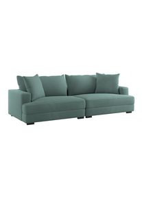 Luca Bessoni , T&uuml;rkis , Textil , F&uuml;llung: Schaumstoffflocken , 261x124 cm , Stoffauswahl , Wohnzimmer, Sofas & Couches, Sofas, Big Sofas