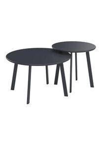 Luca Bessoni , Schwarz , Metall , rund , 70x50x40 cm , einfacher Aufbau , Freizeit im Garten, Gartenaccessoires