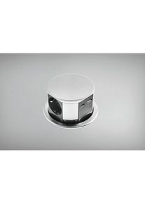 M&Ouml;BELIX M&ouml;belix , Edelstahlfarben , Kunststoff , K&uuml;che, K&uuml;chenausstattung, K&uuml;chensteckdosen