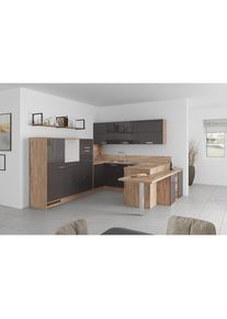 Impuls , Holzwerkstoff , 8 Schubladen , U-Form , 294x298 cm , K&uuml;che, K&uuml;chenbl&ouml;cke, K&uuml;chen in U-Form