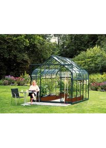M&Ouml;BELIX M&ouml;belix , Smaragdgr&uuml;n , Metall, Glas , 263.5x254.5x321 cm ,