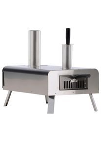 Gardenson , Silberfarben , Metall , 85.8x49.9x37 cm , K&uuml;che, K&uuml;chenelektroger&auml;te, Herde & Back&ouml;fen, Pizza&ouml;fen