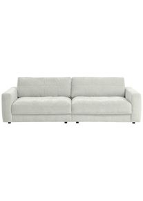 Trendmanufaktur , Wei&szlig; , Textil , F&uuml;llung: Schaumstoff, Silikon,Polyetherschaumkern, Silikon , 264x83x126 cm , Made in EU , Stoffauswahl, R&uuml;cken echt , Wohnzimmer, Sofas & Couches, Sofas, Big Sofas