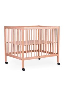 Childhome , Naturfarben , Holz , Buche , teilmassiv , 78x82x98 cm , EN 71, Made in Europe , h&ouml;henverstellbar , Baby, Babyzimmer, Laufgitter