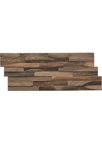 M&Ouml;BELIX M&ouml;belix , Dunkelbraun , Holz , Teakholz , Holz , 20x2x50 cm ,