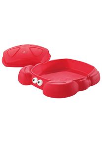 Ambia Garden , Rot , Kunststoff , 119.4x40.6x121 cm , EN 71, CE , hoher Rand , Spielwaren, Outdoorspielzeug, Gartenspielzeug