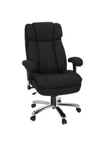 Mid.you , Schwarz , Textil , 76x123x81 cm , Wippmechanik mit H&auml;rtegradeinstellung , B&uuml;rom&ouml;bel, B&uuml;rost&uuml;hle, Chefsessel