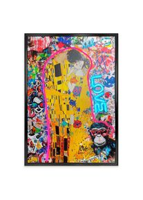 M&Ouml;BELIX M&ouml;belix , Mehrfarbig , Kunststoff, Holzwerkstoff , 70x100x3.5 cm , RoHS, FSC MIX , Dekoration, Bilder & Rahmen, Bilder, Sonstige Bilder