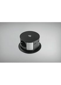 M&Ouml;BELIX M&ouml;belix , Schwarz , Kunststoff , K&uuml;che, K&uuml;chenausstattung, K&uuml;chensteckdosen