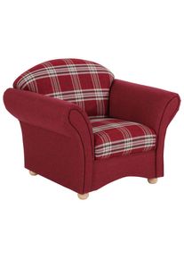 Max Winzer , Rot , Textil , Buche , 96x85x81 cm , Goldenes M, Made in Europe , Wohnzimmer, Sessel, Polstersessel