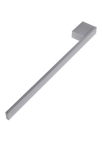 Mid.you , Chromfarben , Metall , eckig , 40x25x5 cm ,