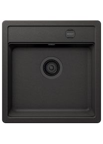 Sistant , Schwarz , Stein , 49x51 cm , Made in Germany, Emas, DIN EN ISO 14001, DIN EN ISO 50001, DIN EN ISO 9001, Dekra , K&uuml;che, K&uuml;chenausstattung, K&uuml;chensp&uuml;len