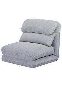 Livetastic , Hellgrau , Textil , 78x72x85 cm , Bsci , Liegefunktion , Wohnzimmer, Sofas & Couches, Schlafsofas, Schlafsessel