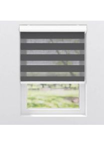 M&Ouml;BELIX M&ouml;belix , Schwarz , Textil , 40x175 cm , L&auml;nge universell einstellbar , Heimtextilien, Rollos & Jalousien, Rollos, Doppelrollos