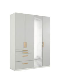 Ondega , 182.2x242.2x58.3 cm , Schlafzimmer, Kleiderschr&auml;nke, Schranksystem Unit, Unit Dreht&uuml;renschr&auml;nke