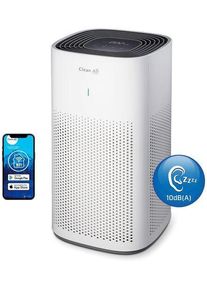 Clean Air Optima Purificatore d'aria intelligente con ionizzatore HEPA CA-507 Smart | bianco/grigio
